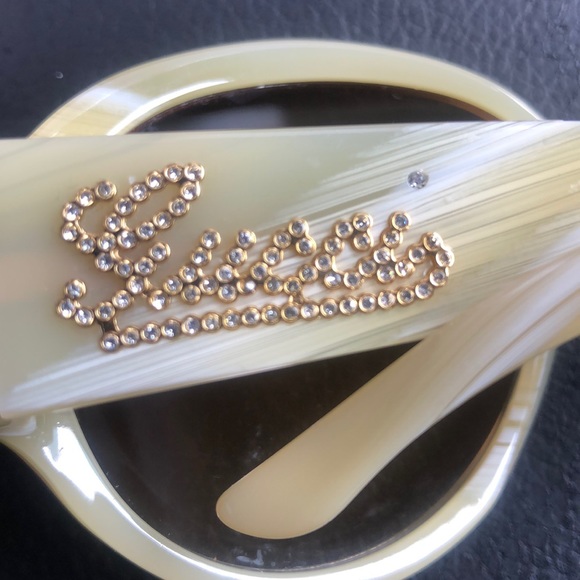 💎🕶💎 GUCCI 💎🕶💎 Bedazzled Logo Edt. 💎🕶💎 - Picture 7 of 8